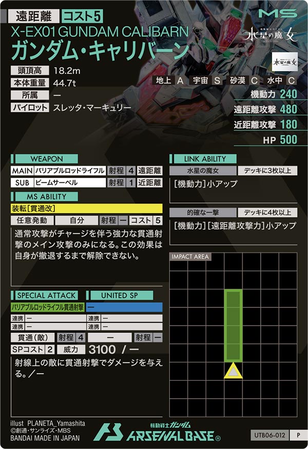 ガンダム・キャリバーン（UTB06-012）［P］