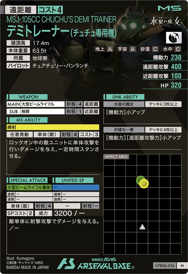 デミトレーナー(チュチュ専用機)（UTB06-014）［M］