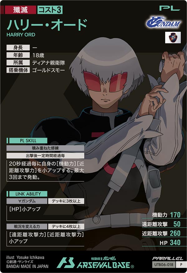 ハリー・オード（UTB06-018）［P / PARALLEL］