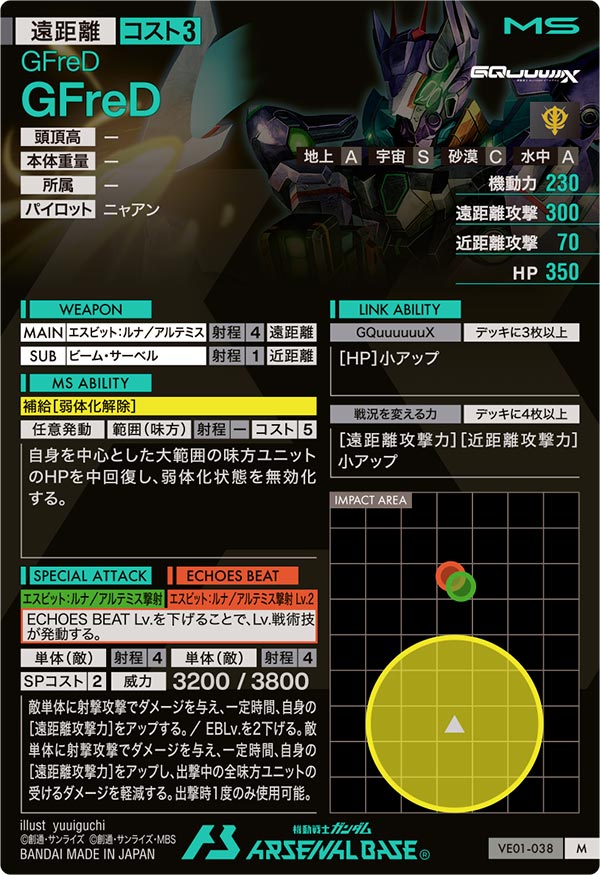 GFreD（VE01-038）［M］