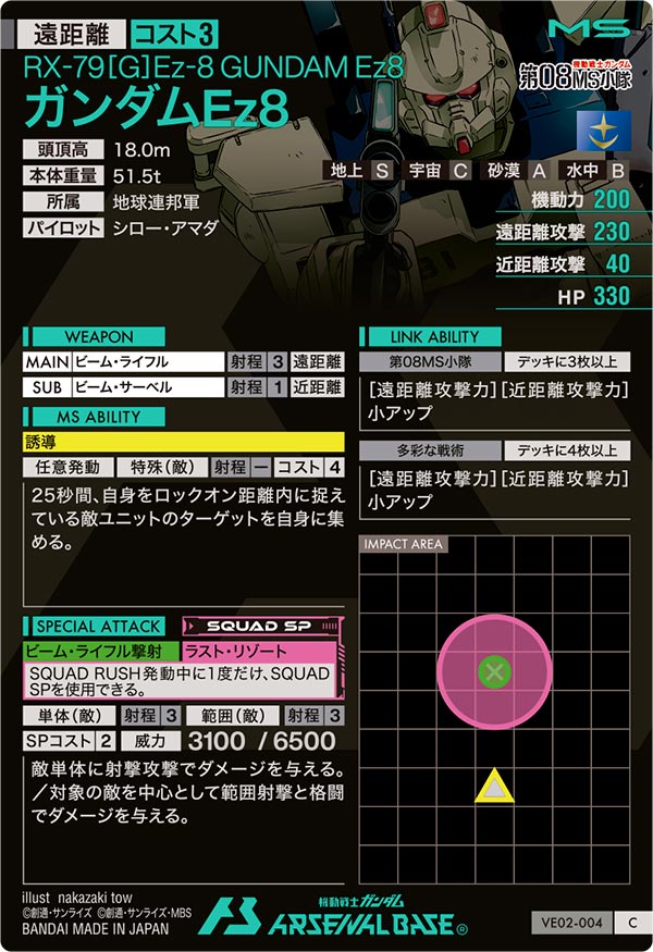 ガンダムEz8（VE02-004）［C］