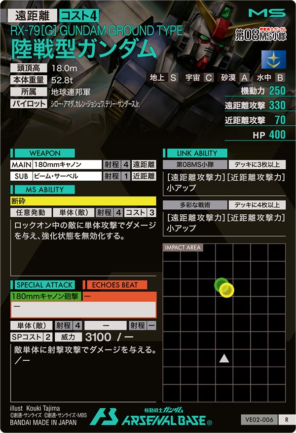 陸戦型ガンダム（VE02-006）［R］