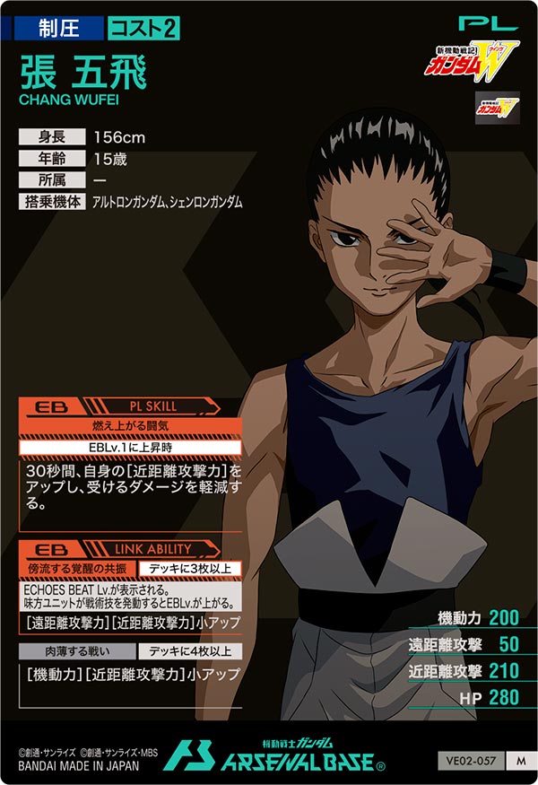 張 五飛（VE02-057）［M］