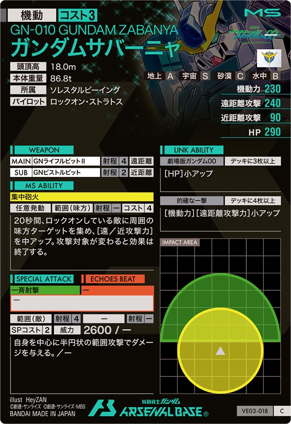 ガンダムサバーニャ（VE03-018）［C］