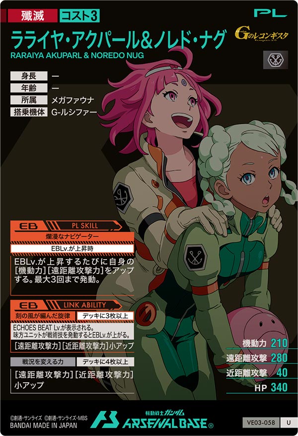 ラライヤ・アクパール＆ノレド・ナグ（VE03-058）［U］