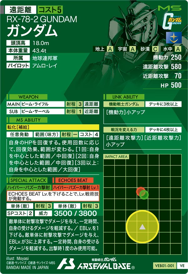 ガンダム（VEB01-001）［VE］