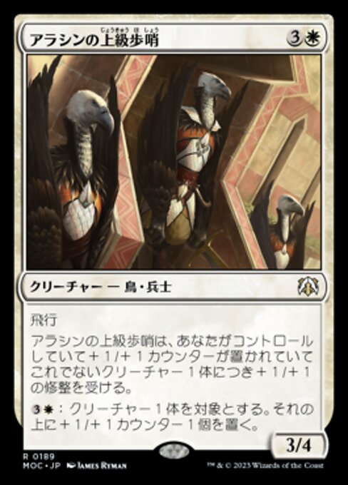 アラシンの上級歩哨（MOC 189・通常・日本語）
