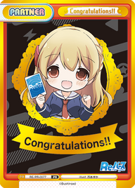 Congratulations!!（RE/PR-0077）