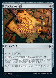 ダンジョンの地図（AFR 242・フォイル・日本語）