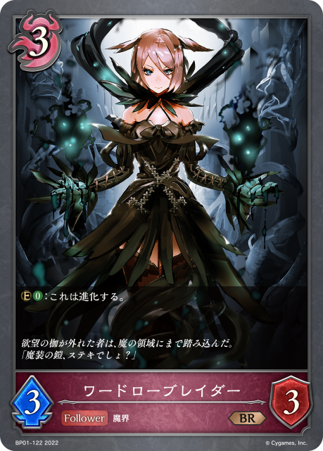 ワードローブレイダー（BP01-122）［BR］