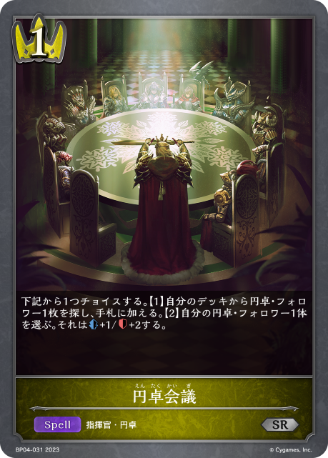 円卓会議（BP04-031）［SR］