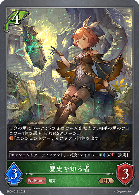 歴史を知る者