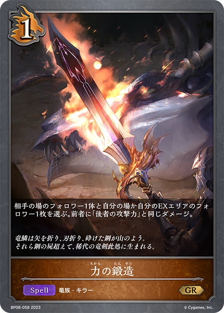 力の鍛造（BP08-058）［GR］