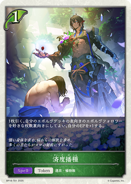 済度播種（BP18-T01）［-］