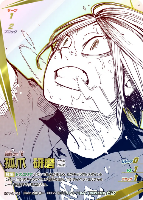 孤爪 研磨（HV-P01-018）［頂P］（IP）