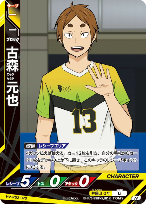 古森 元也（HV-P02-070）［N］（N）