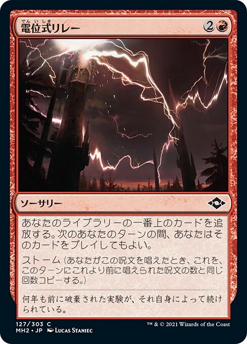 電位式リレー（MH2 127・フォイル・日本語）