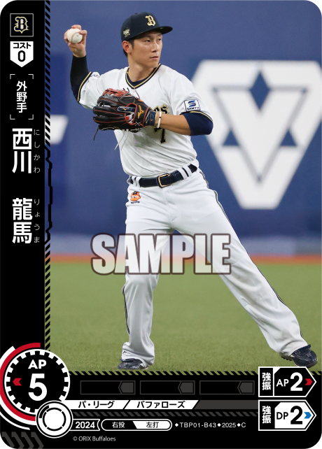西川 龍馬 TBP01-B43 C [TBP01B/standard]