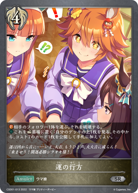 運の行方（CSD01-013）［SR］