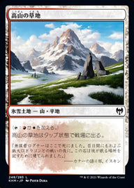 高山の草地（KHM 248・フォイル・日本語）