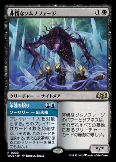 Cruel Somnophage // Can't Wake Up（WOE 222・通常・日本語）