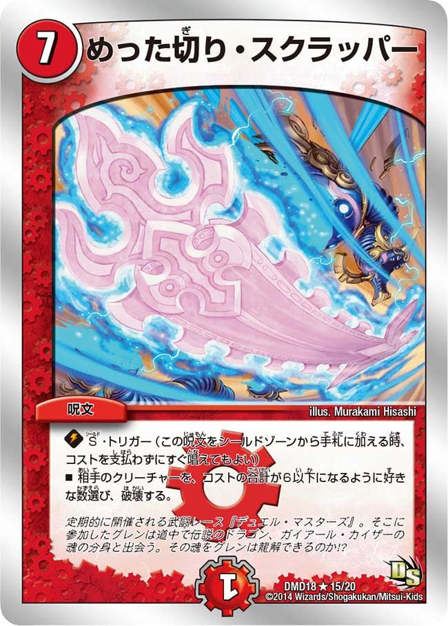 DMD-18/15/R/めった切り・スクラッパー