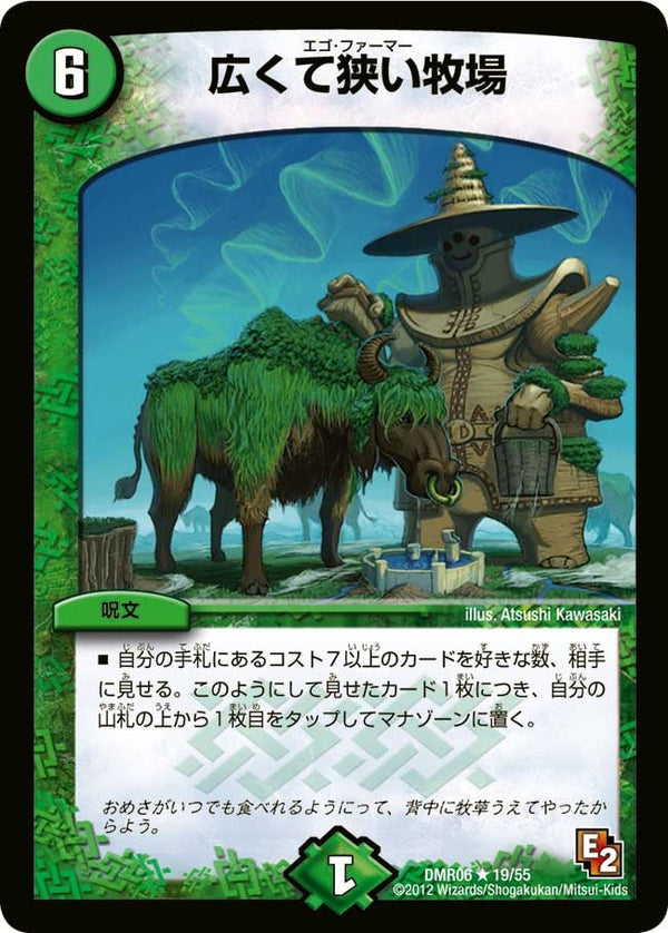 DMR-06/19/R/広くて狭い牧場/自然/呪文