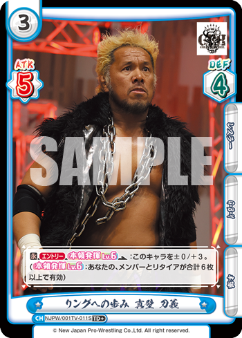 リングへの歩み 真壁 刀義（NJPW/001TV-011S）