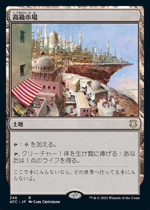 高級市場（AFC 246・通常・日本語）