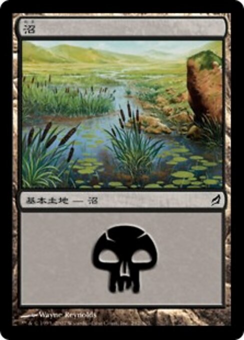 沼（LRW 292・フォイル・日本語）