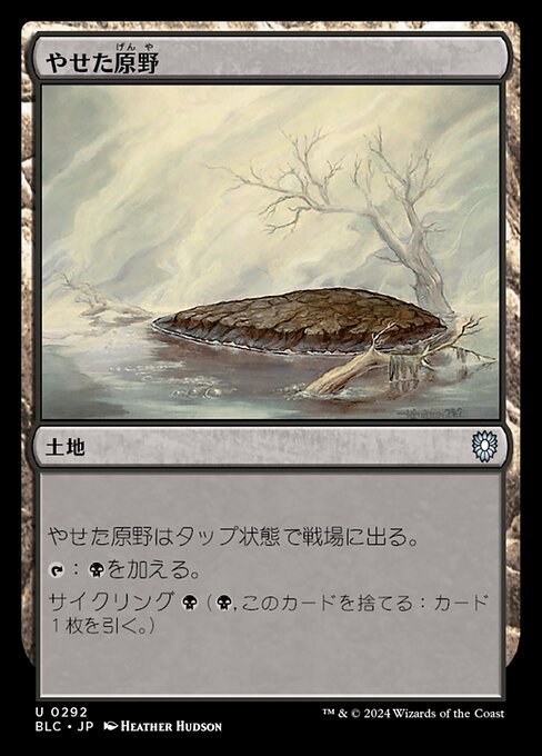 やせた原野（BLC 292・通常・日本語）