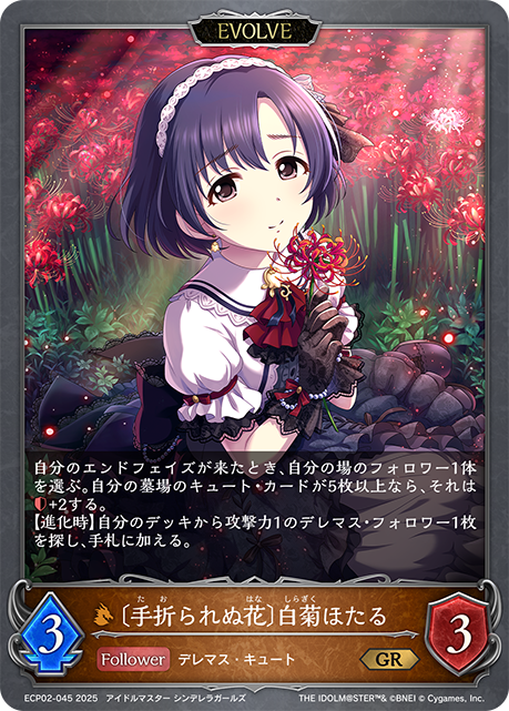 〔手折られぬ花〕白菊ほたる（ECP02-045）［GR］