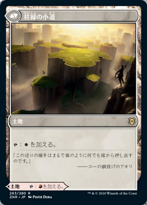 Needleverge Pathway // Pillarverge Pathway（ZNR 263・通常・日本語）