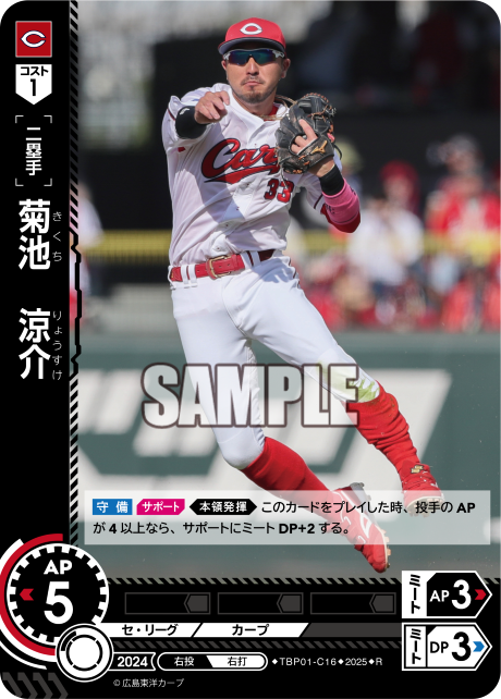 菊池 涼介 TBP01-C16 R [TBP01C/standard]