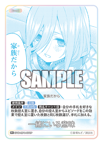 一緒にいる意味（GYC-BP4-070P）［R+］