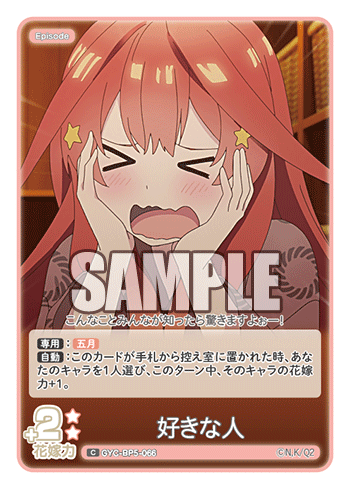 好きな人（GYC-BP5-066）［C］