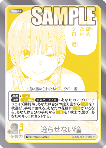 逸らせない瞳（GYC-PR-045P）［PR+］