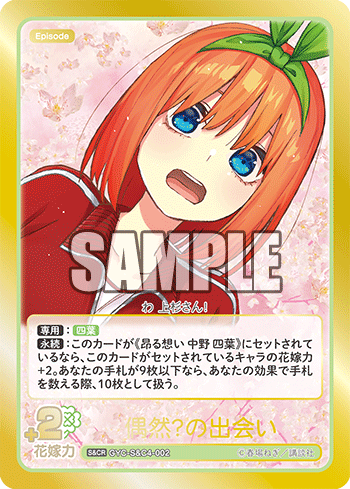 偶然?の出会い（GYC-S&C4-002）［S&CR］