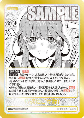 待遇にご立腹!（GYC-S&C5-003）［S&CR］