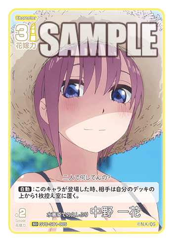 水着姿での久しぶり 中野 一花（GYC-SD1-005）［SD］