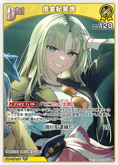 虎金妃笑虎（hBP07-087）［C］