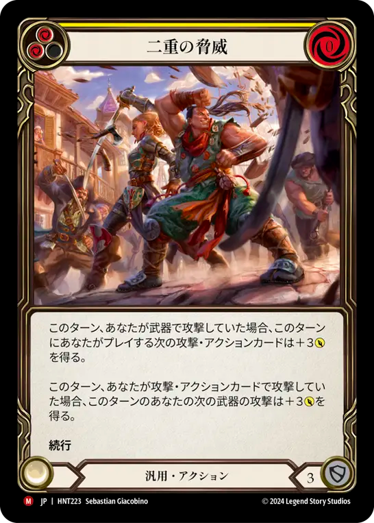 二重の脅威 HNT223 M [HNT/standard]