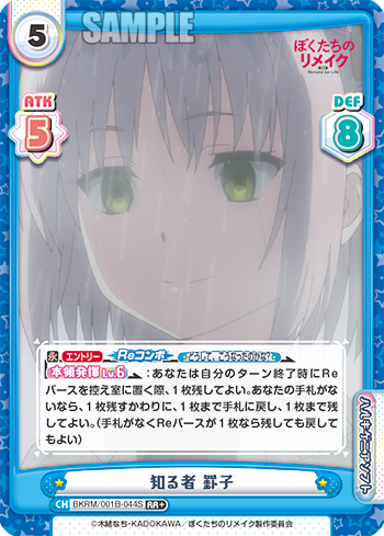 知る者 罫子（BKRM/001B-044 S）