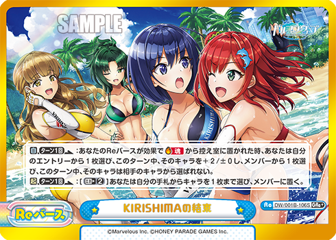 KIRISHIMAの結束（DW/001B-106S）