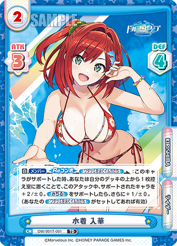 水着 入華（DW/001T-001）