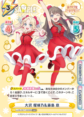 大沢 瑠璃乃&藤島 慈（LLHS/001T-023SN）