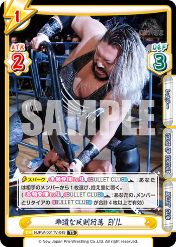 非道な反則行為 EVIL（NJPW/001TV-049）