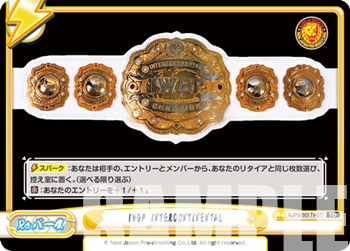 IWGP INTERCONTINENTAL（NJPW/001TV-077）