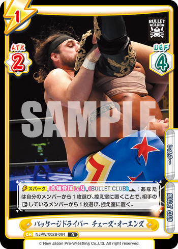 パッケージドライバー チェーズ・オーエンズ（NJPW/002B-064）