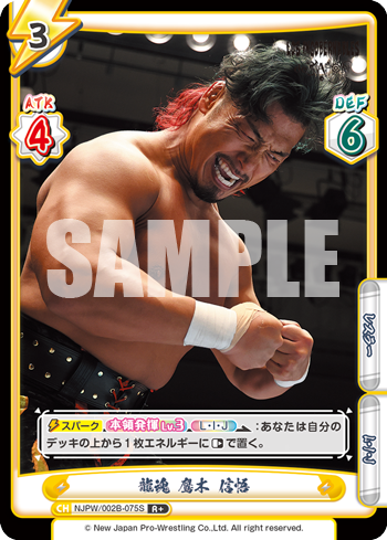 龍魂 鷹木 信悟（NJPW/002B-075S）